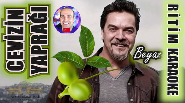 Cevizin Yaprağı Dal Arasında - Beyaz ✩ Ritim Karaoke (Anonim Uşşak Vahde Afyonkarahisar)