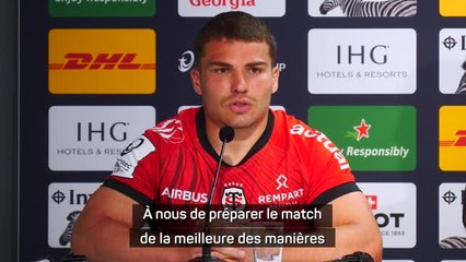 Toulouse - Dupont : "À nous de préparer le match de la meilleure des manières"