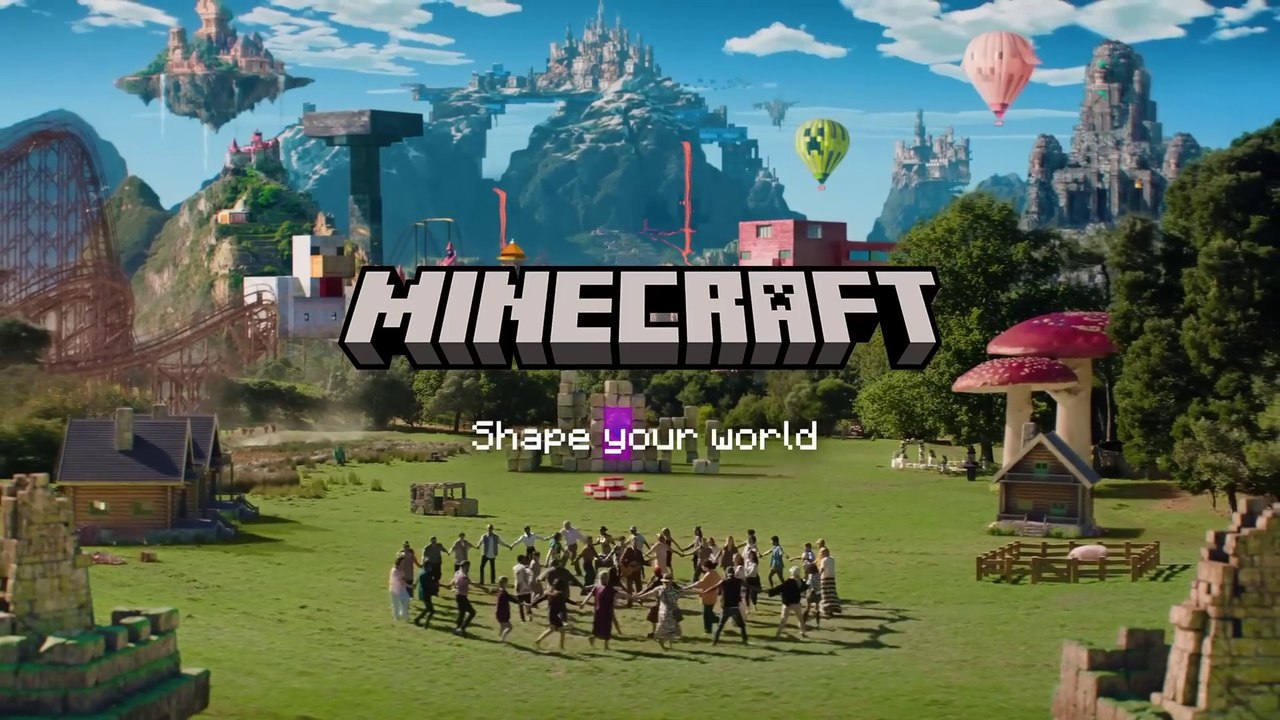 Minecraft – Shape Your World | (Game Trailer)