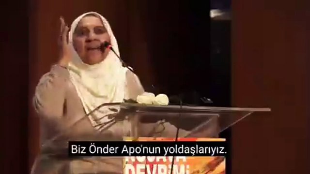 PYD elebaşı Salih Müslim'in eşi Öcalan'ı 'peygamberlerin peygamberi' ilan etti