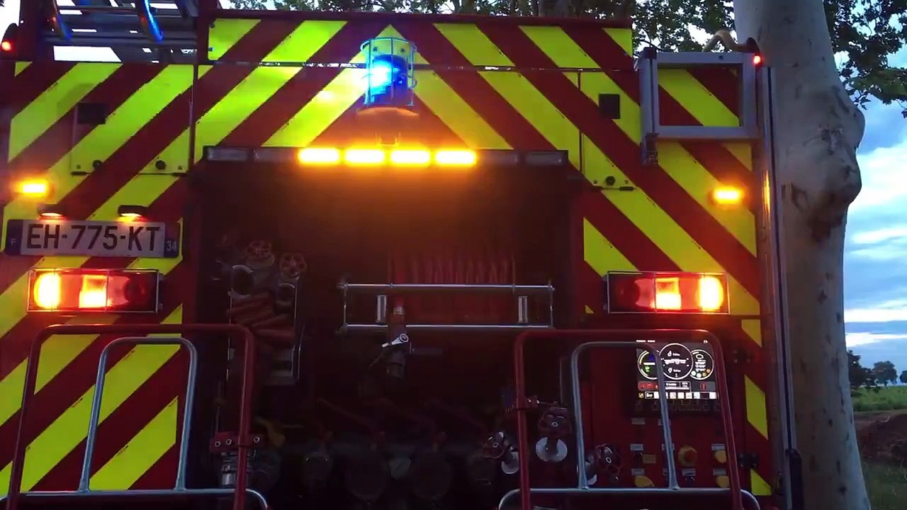 #Incendie|| Nous intervenons pour un feu de cuisine dans un ERP – camping beach garden – Commune de Marseillan dans la cuisine d’un restaurant de type  R+1 Fumées dans la totalité des volumes L’ince…