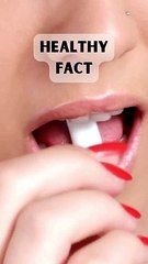 Chew and Focus: The Surprising Connection. #shorts #facts #health