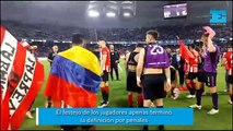 Estudiantes Campeón: el desahogo de los jugadores