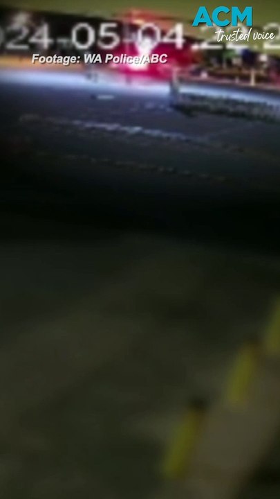 Willetton stabbing: CCTV shows how police shot teenager after knife attack