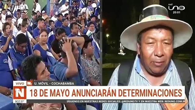 Conclusiones del pacto de unidad evista en Cochabamba