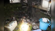 충북 충주 공터에 주차된 캠핑카에 불...1명 부상 / YTN
