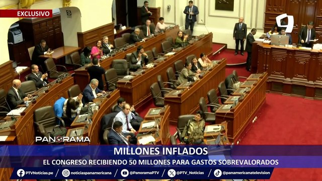 ¡Exclusivo! Millones inflados: el Congreso recibiendo 50 millones para gastos sobrevalorados