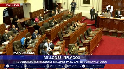 ¡Exclusivo! Millones inflados: el Congreso recibiendo 50 millones para gastos sobrevalorados