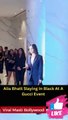 Alia Bhatt stuns at a Gucci Event Viral Masti Bollywood
