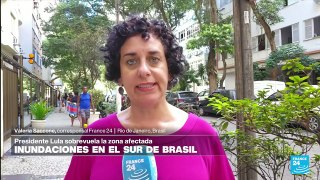 nforme desde Rio de Janeiro: Lula da Silva visita Río Grande do Sul tras fuertes inundaciones