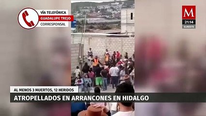 Una carrera entre dos tráileres cobra la vida de tres personas en Hidalgo