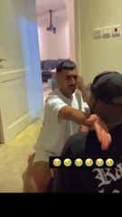 Hilarious Arab slap prank slap competition
