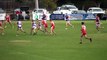 BFNL: Gisborne's Matt Merrett takes a strong mark and goals v South Bendigo