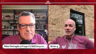 Trags chats up Brian Giesenschlag On Reds bullpen, starters and character | Code Reds