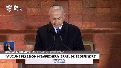 «Aucune pression» n'empêchera Israël de se défendre, assure Netanyahu