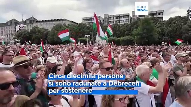 Ungheria, in 10mila al comizio di Peter Magyar: il nuovo principale oppositore di Victor Orbán
