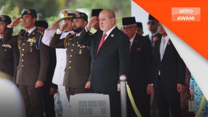Agong tiba di Singapura bagi lawatan negara