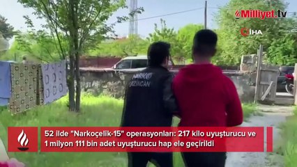 52 ilde yeni operasyon: 363 zehir taciri yakalandı