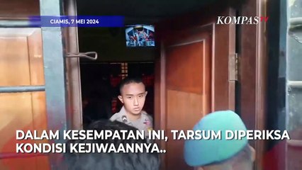 Potret Tarsum Pakai Baju Tahanan Jalani Pemeriksaan di Polres Ciamis