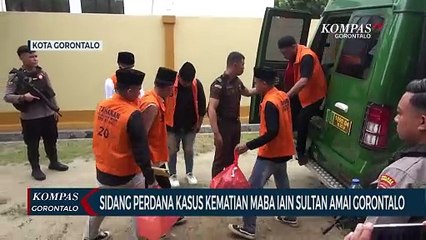 5 Terdakwa Kasus Kematian Seorang MABA IAIN Gorontalo Jalani Sidang Perdana