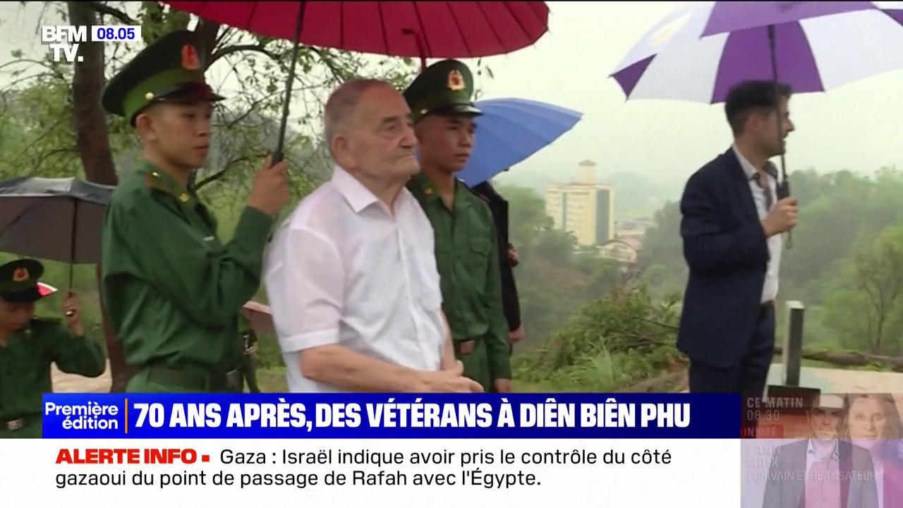 "J'ai pensé à tous mes frères d'armes" : 70 ans après, les trois derniers vétérans français retournent sur les lieux de la bataille de Diên Biên Phu