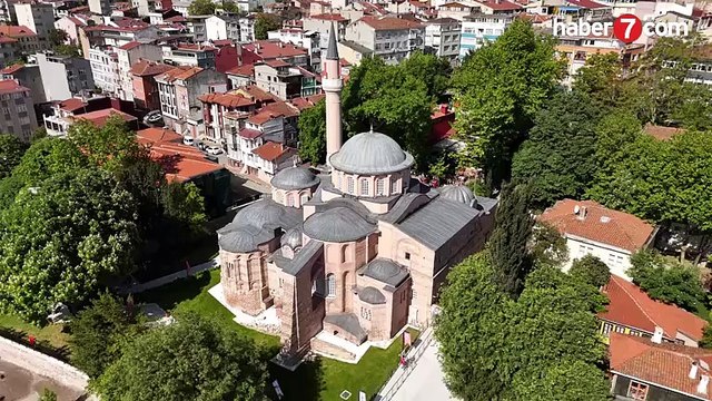 Restorasyonu tamamlanan Kariye Camii ibadete açıldı