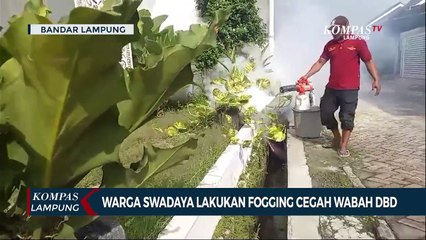 Warga Swadaya Lakukan Fogging Cegah Wabah DBD