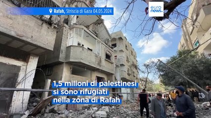 Gaza: iniziata evacuazione parziale di Rafah, nella notte morti 16 civili in due raid israeliani