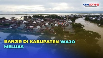 Banjir Rendam 6 Kecamatan di Kabupaten Wajo, Begini Situasinya