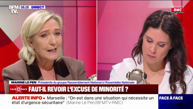 Marine Le Pen: Je suis totalement contre la légalisation du cannabis