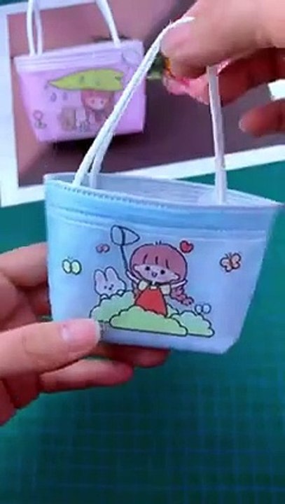 Creating a DIY bag out of surgical masks can be a fun and creative project #shorts #diy #creative