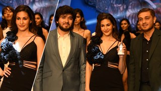 Amyra Dastur Stuns As Showstopper For Perfume Line At Bombay Times Fashion Week