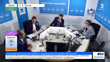 Julien Corbière, rédacteur ne chef de France Bleu Normandie