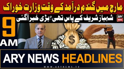 Download Video: ARY News 9 AM Headlines | 6th May 2024 | Inside news about Wheat scandal | Prime Time Headlines