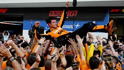 Lando Norris lleva al delirio a McLaren y gana por primera vez en Miami