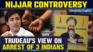 Canadian PM Justin Trudeau Justify Arrest of Three Indians In Relation to Nijjar Controversy|