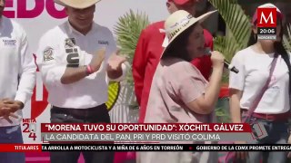Xóchitl Gálvez denuncia pacto de Morena con el crimen organizado