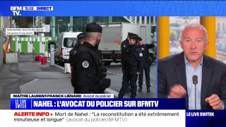 Maître Laurent-Franck Liénard (avocat du policier mis en examen après la mort de Nahel): 