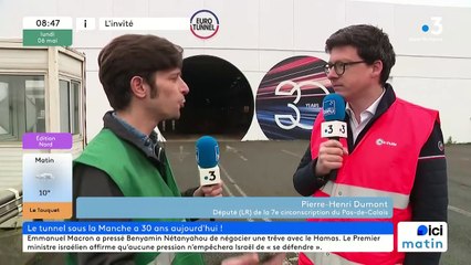 30 ans du tunnel sous la Manche : Pierre-Henri Dumont, député LR