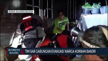 Tim SAR gabungan evakuasi warga korban banjir