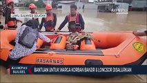 BantuanUntuk Warga Korban Banjir dan Longsor Disalurkan