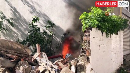 Çorlu'da doğalgaz patlaması: 1 ağır yaralı