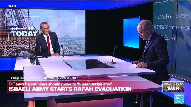 Israeli military orders evacuation of parts of Rafah ahead of possible ground invasion