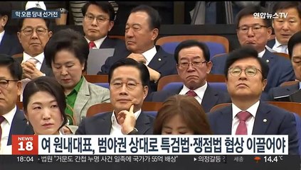 여야 선거전 본격화…원내대표 3파전·국회의장 4파전