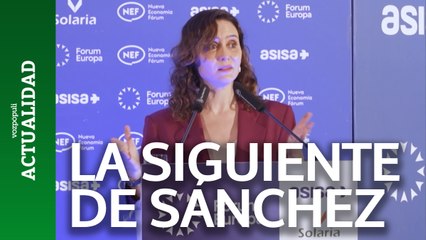 Ayuso avisa del siguiente paso de Pedro Sánchez