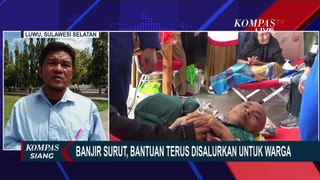 TNI AU Evakuasi dan Beri Bantuan Warga Terdampak Banjir di Luwu Sulsel