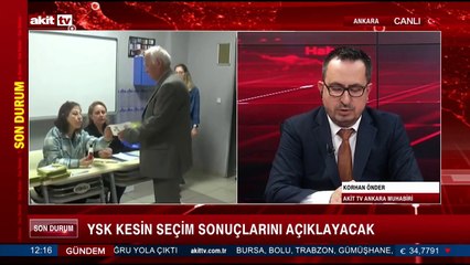 YSK kesin seçim sonuçlarını açıklayacak