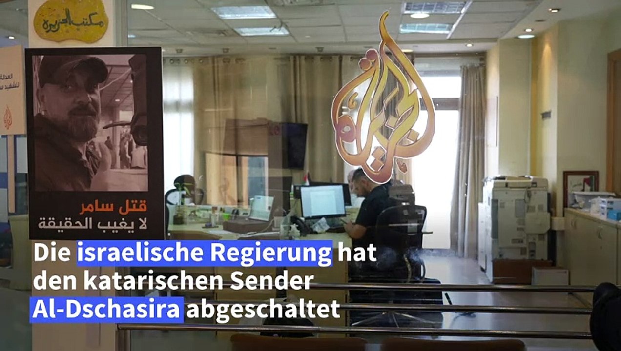 Israel schaltet katarischen Sender Al-Dschasira ab