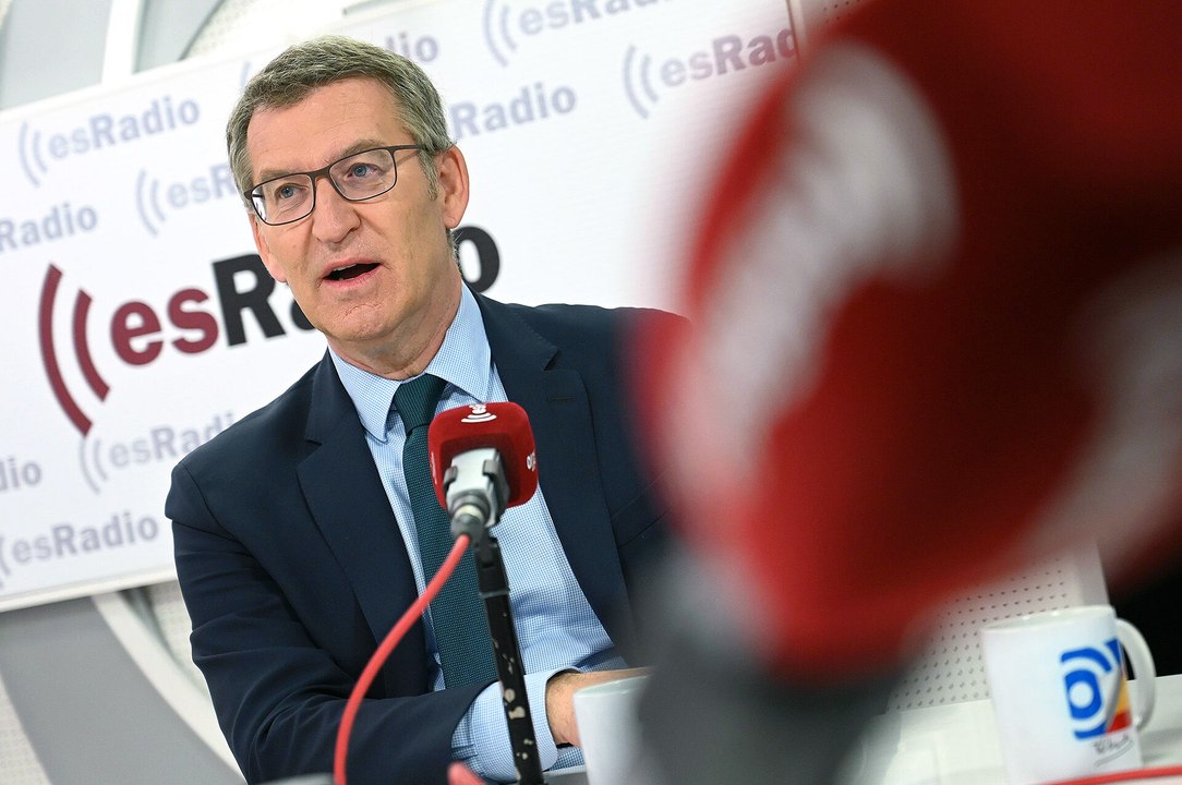 Federico Jiménez Losantos entrevista a Alberto Núñez Feijóo en 'Es la Mañana'