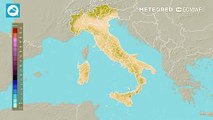 Piogge previste nelle prossime ore e giorni in Italia